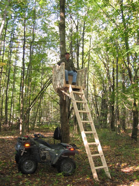 Homemade Deer Tree Stands